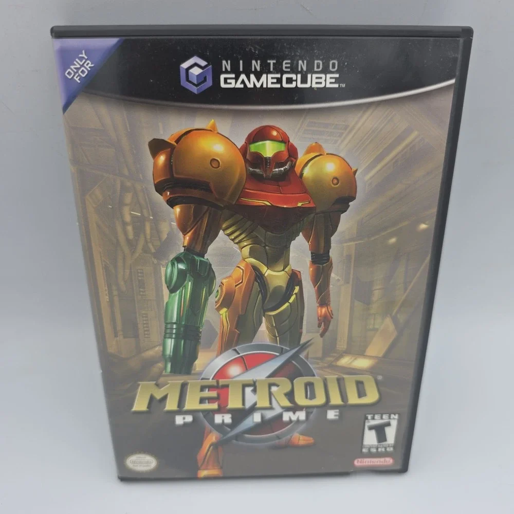 Metroid Prime (Nintendo GameCube, 2004) - Tested - Complete in Box